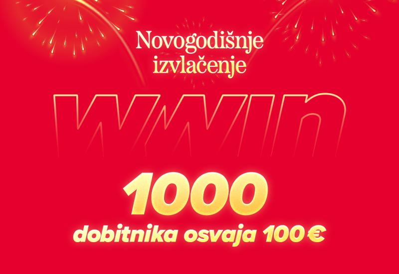 nova godina s WWin-om - Nova Godina s WWin-om: 1.000 Dobitnika Osvaja Ukupno 100.000 €!