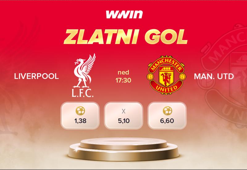 WWin Zlatni Gol: Liverpool i Manchester – Prvi Gol, Vaša Pobjeda!