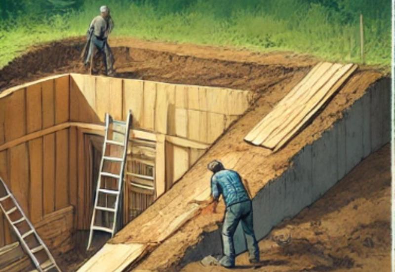 Proces izgradnje staklenika - Walipini - staklenik pod zemljom u kojem možete uzgajati hranu cijelu godinu