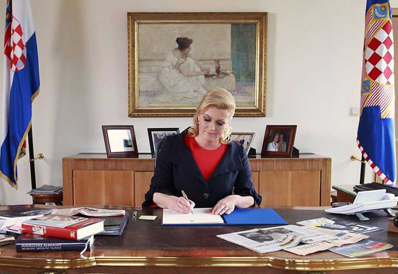 Hrvatska predsjednica nije za reviziju Vatikanskih ugovora   